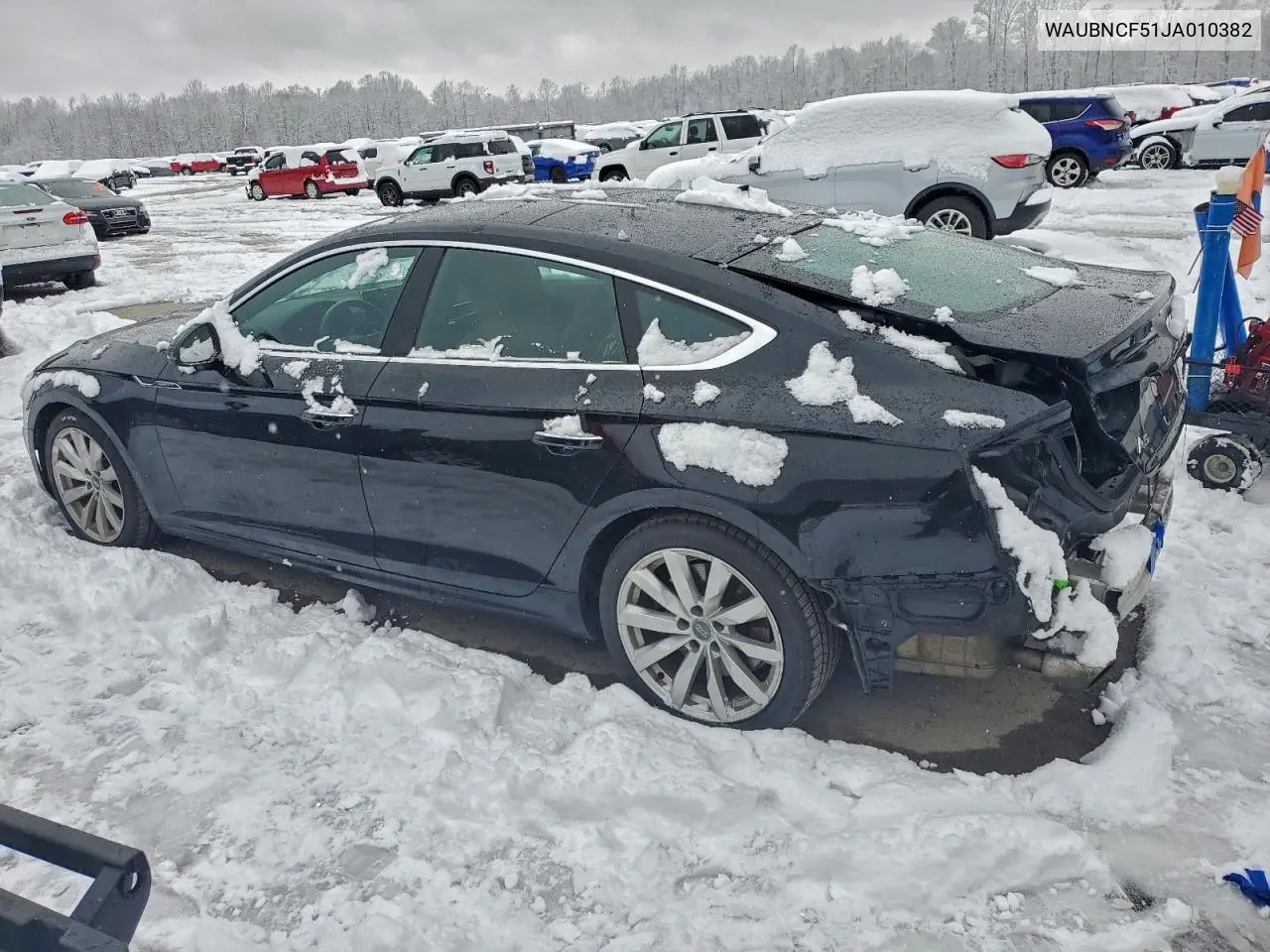 WAUBNCF51JA010382 2018 Audi A5 Premium Plus