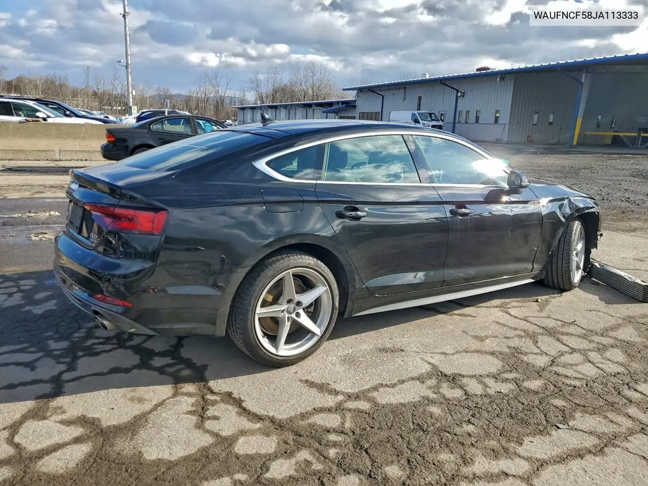 WAUFNCF58JA113333 2018 Audi A5 Prestige S-Line
