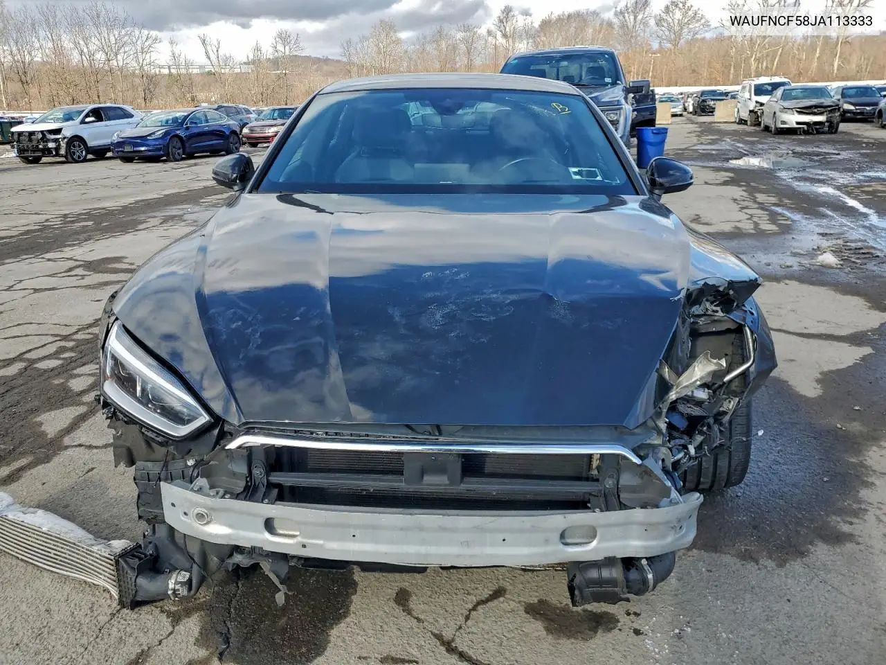 WAUFNCF58JA113333 2018 Audi A5 Prestige S-Line