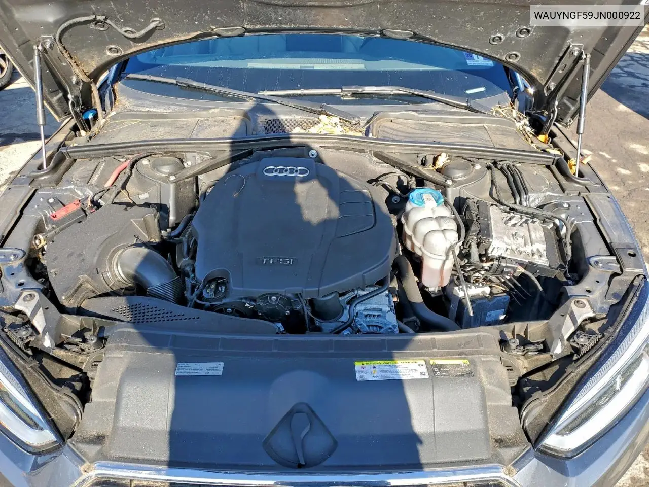 WAUYNGF59JN000922 2018 Audi A5 Premium Plus