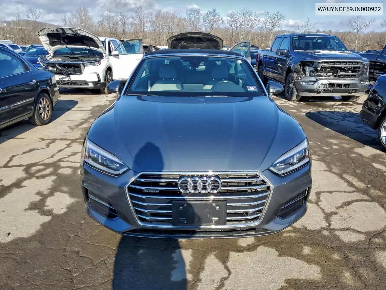 WAUYNGF59JN000922 2018 Audi A5 Premium Plus