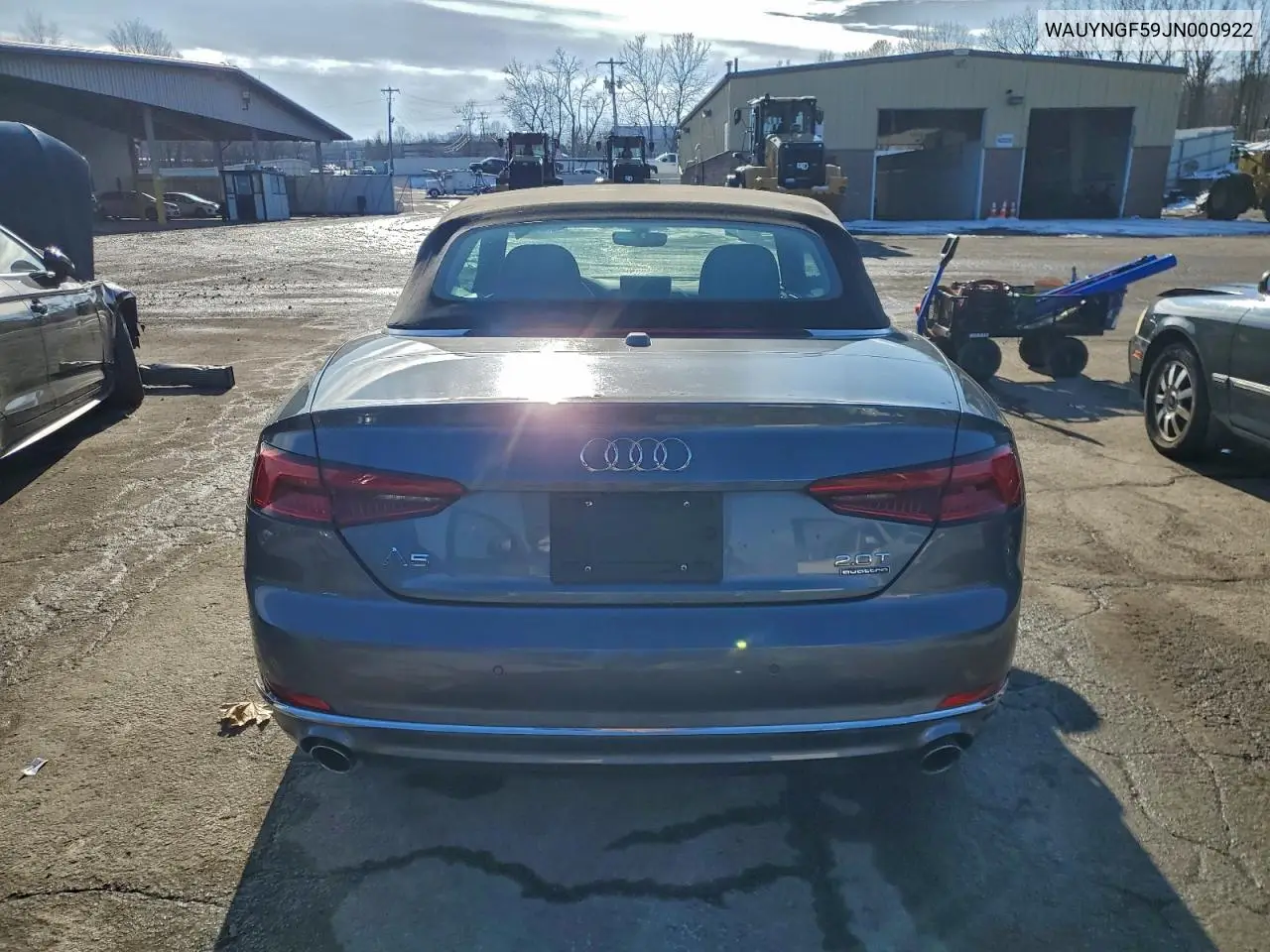 WAUYNGF59JN000922 2018 Audi A5 Premium Plus