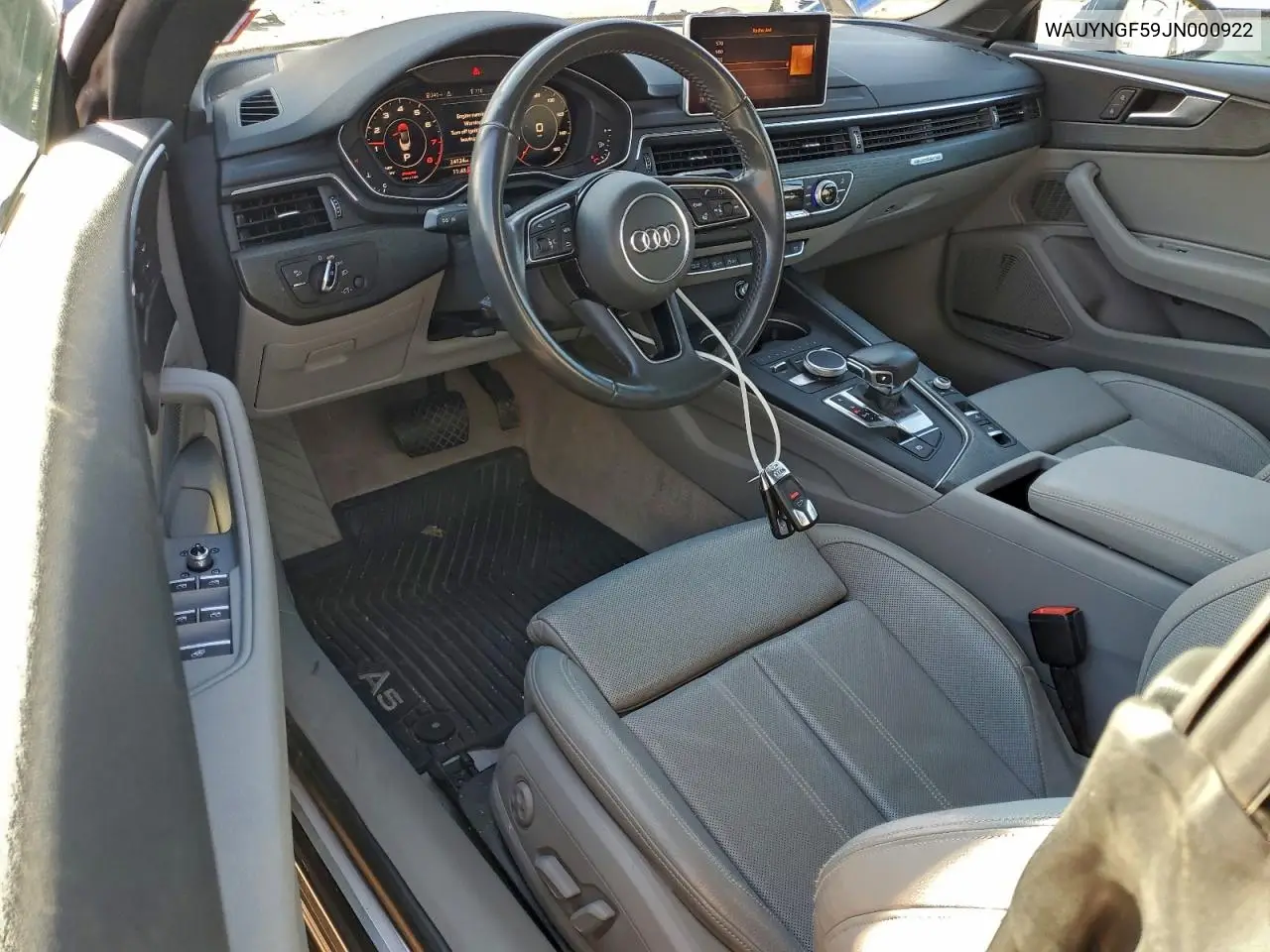 WAUYNGF59JN000922 2018 Audi A5 Premium Plus