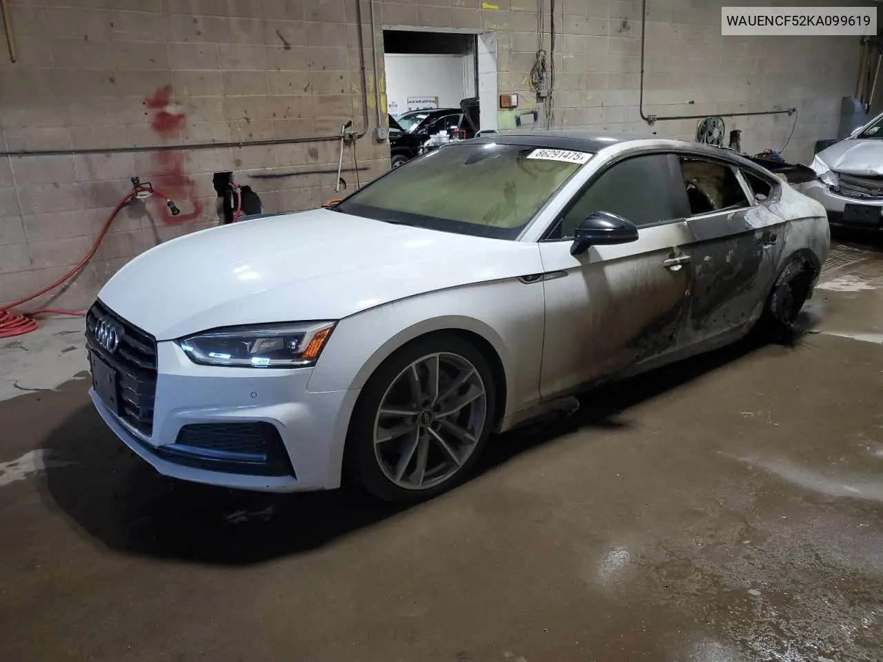 WAUENCF52KA099619 2019 Audi A5 Premium Plus S-Line