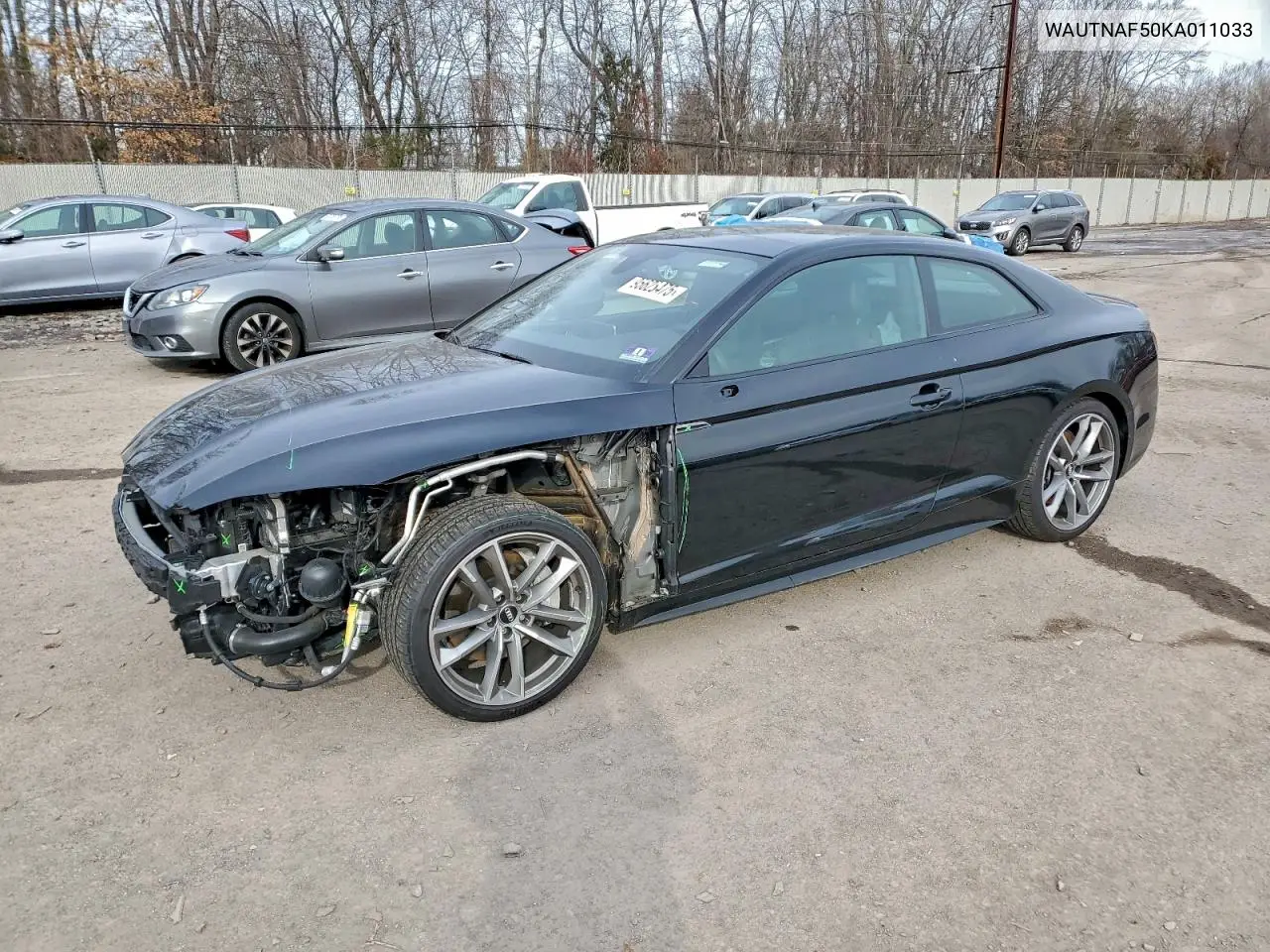 WAUTNAF50KA011033 2019 Audi A5 Premium Plus