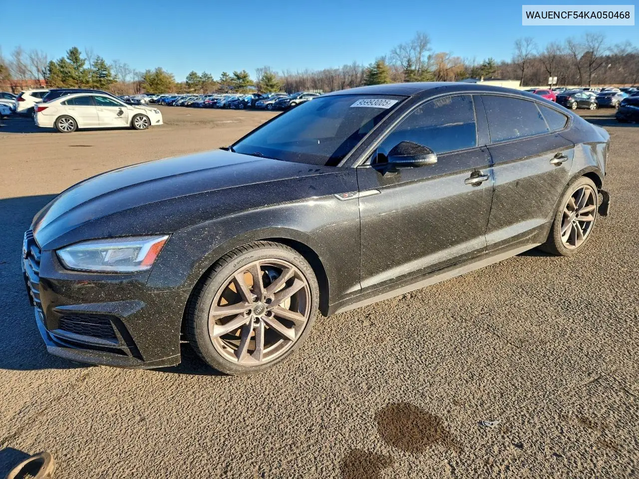 WAUENCF54KA050468 2019 Audi A5 Premium Plus S-Line