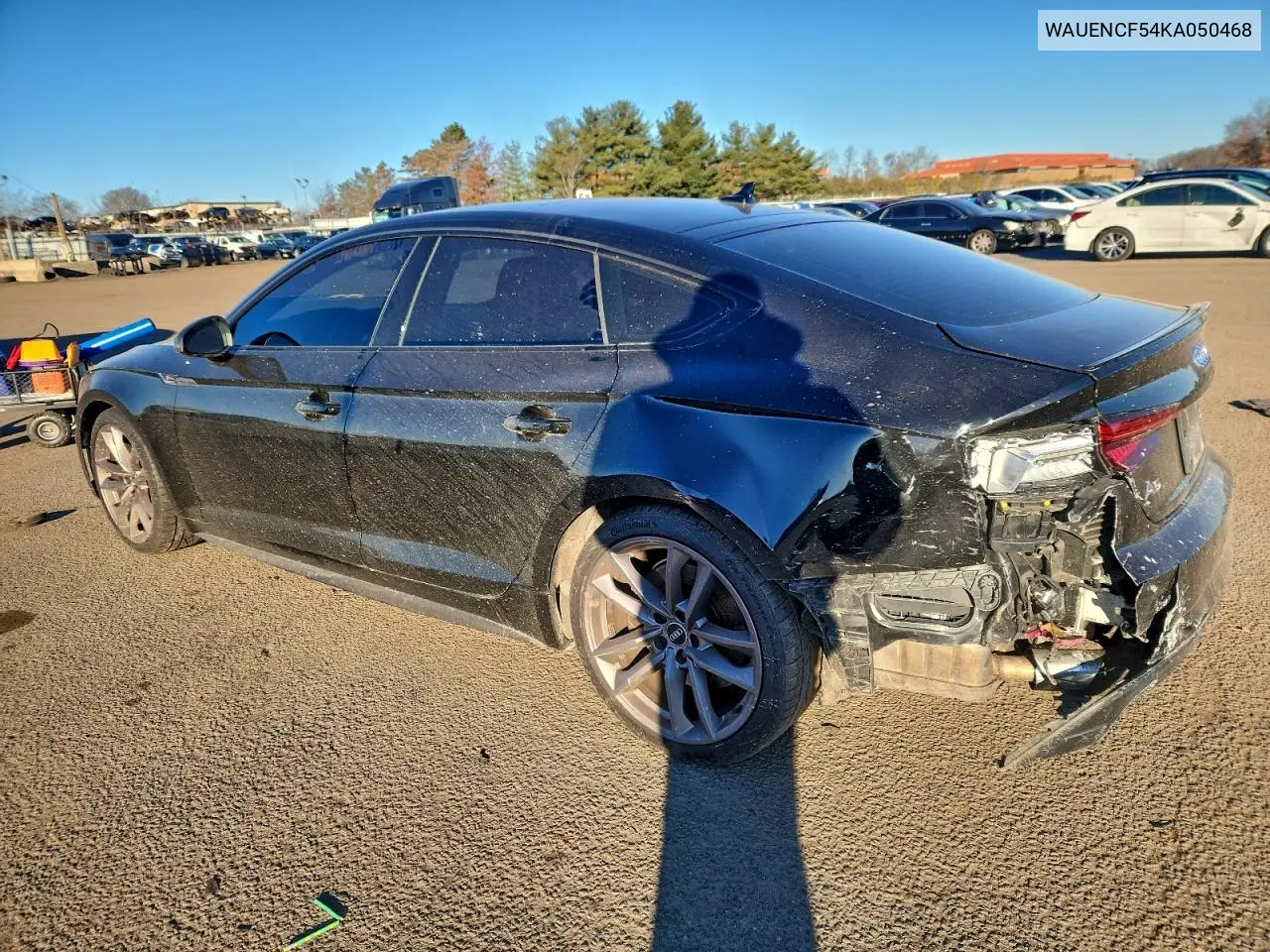 WAUENCF54KA050468 2019 Audi A5 Premium Plus S-Line