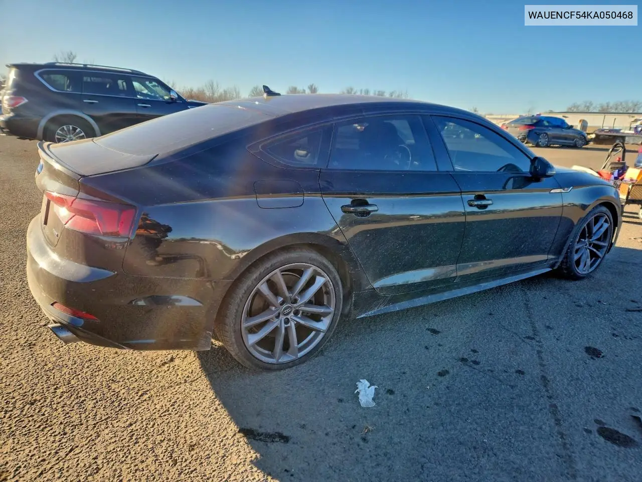 WAUENCF54KA050468 2019 Audi A5 Premium Plus S-Line
