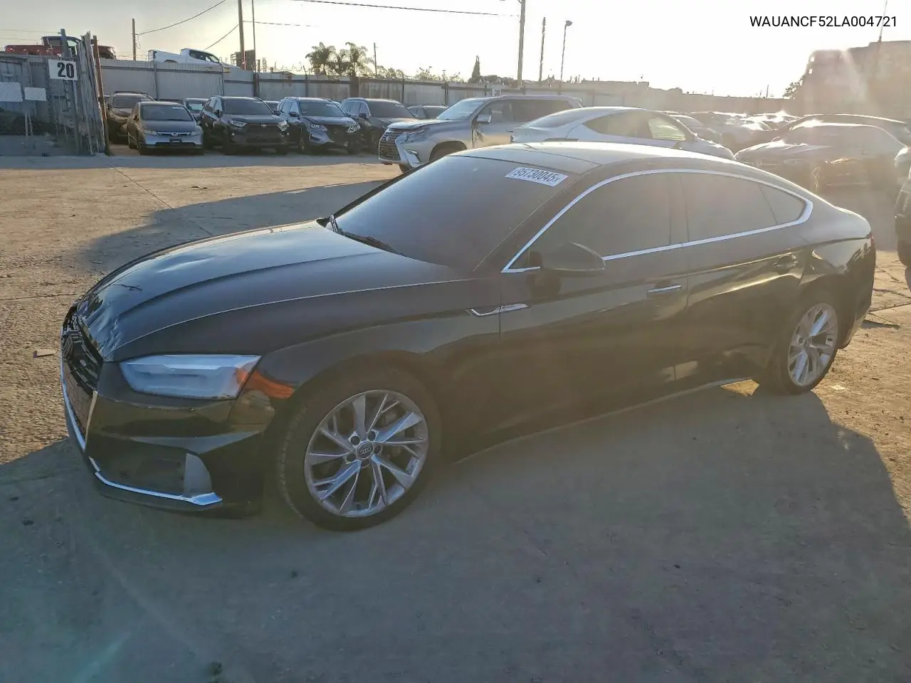 WAUANCF52LA004721 2020 Audi A5 Premium