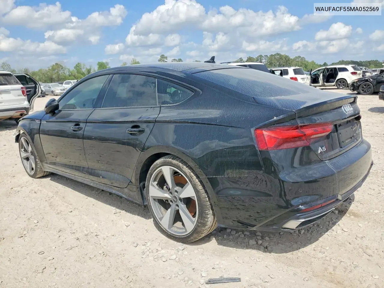 WAUFACF55MA052569 2021 Audi A5 Premium Plus 45