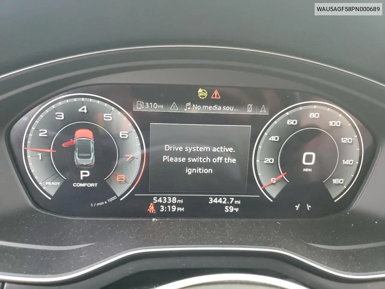WAU5AGF58PN000689 2023 Audi A5 Prestige 45