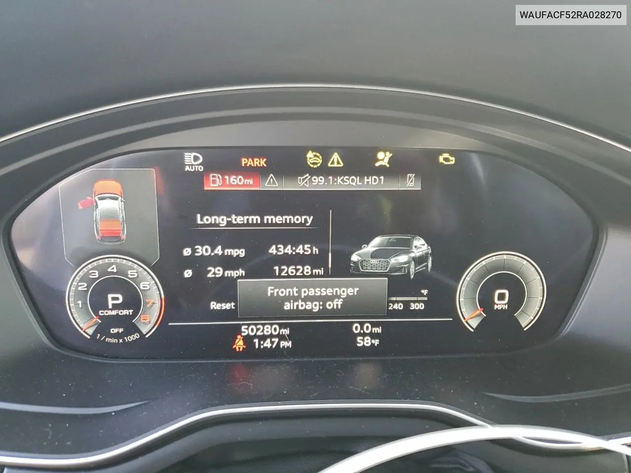 WAUFACF52RA028270 2024 Audi A5 Premium Plus 45