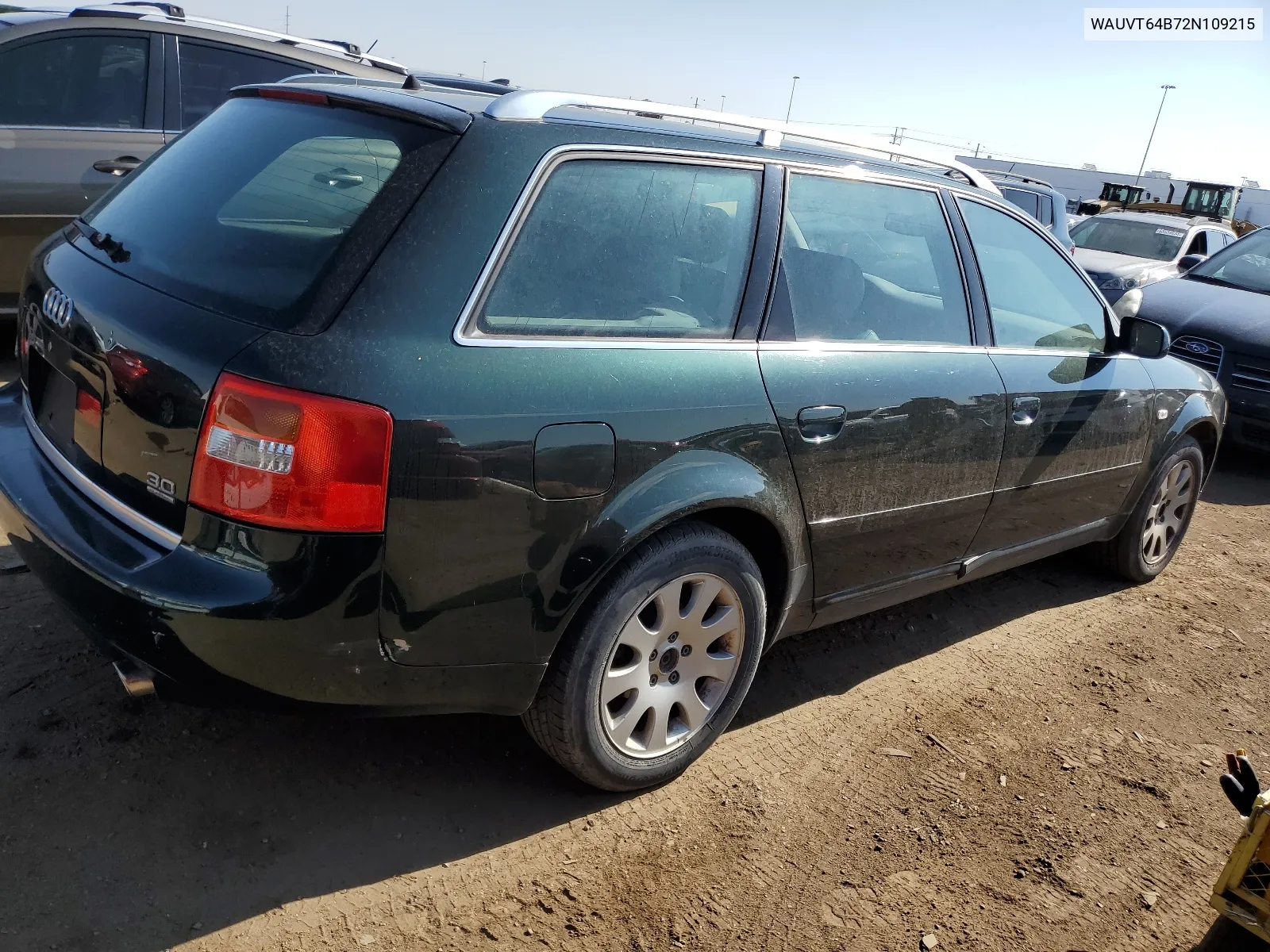 WAUVT64B72N109215 2002 Audi A6 3.0 Avant Quattro