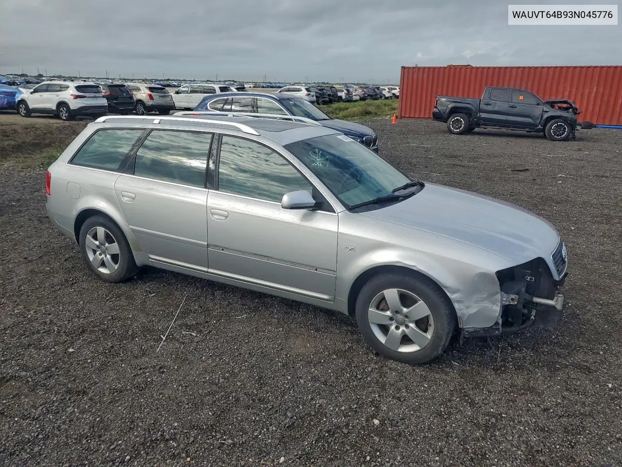 WAUVT64B93N045776 2003 Audi A6 3.0 Avant Quattro