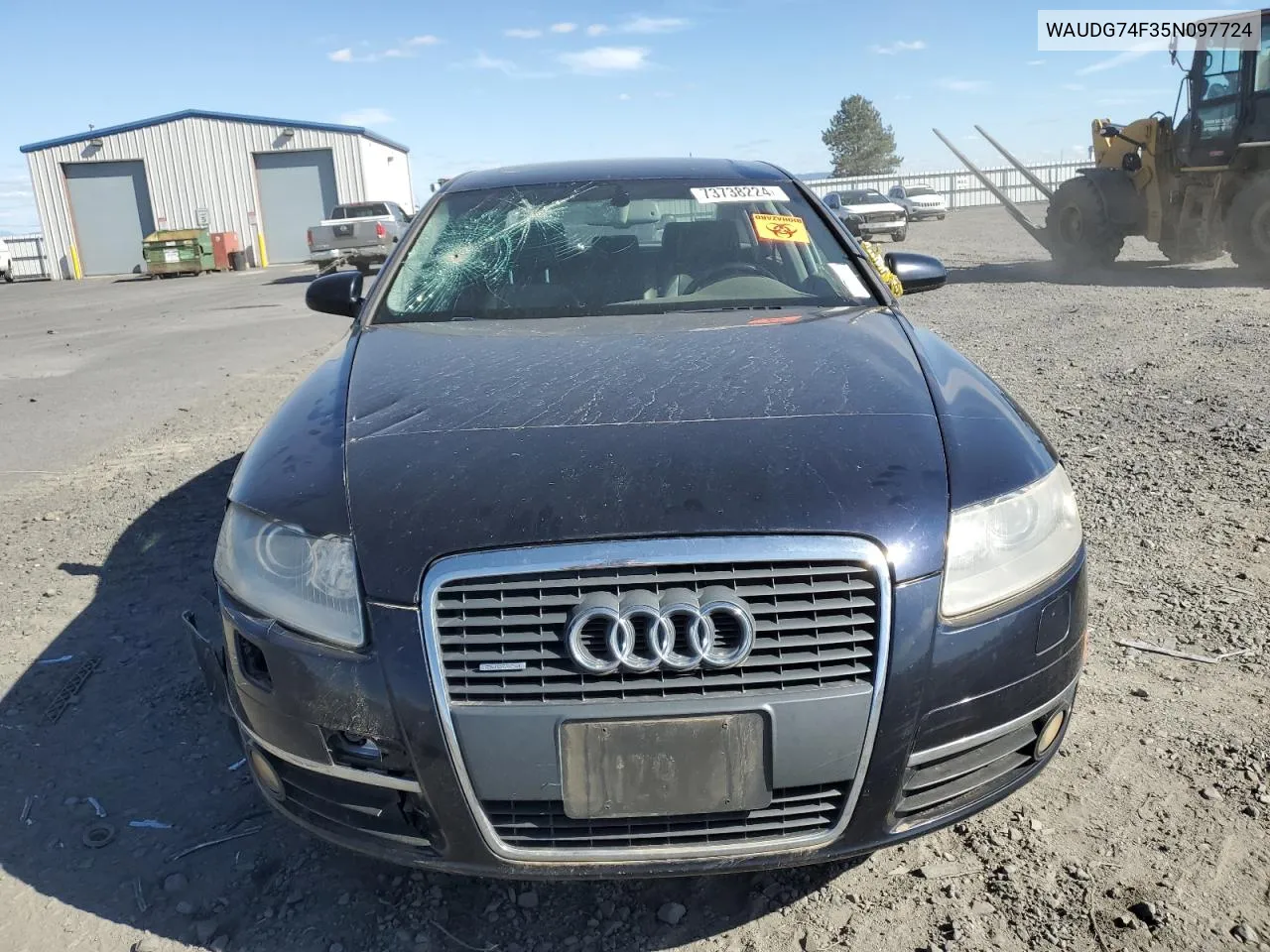 WAUDG74F35N097724 2005 Audi A6 3.2 Quattro