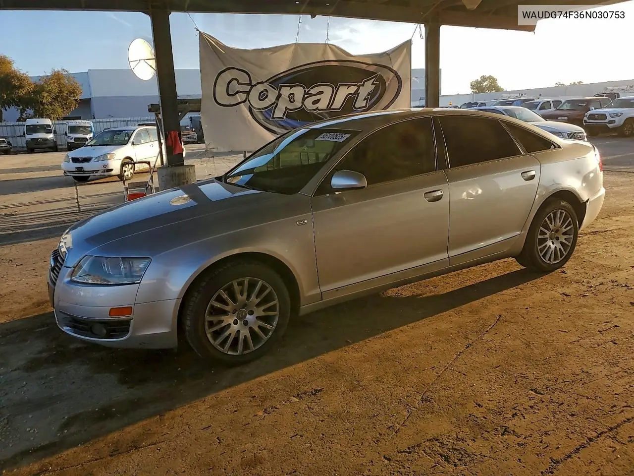 WAUDG74F36N030753 2006 Audi A6 3.2 Quattro