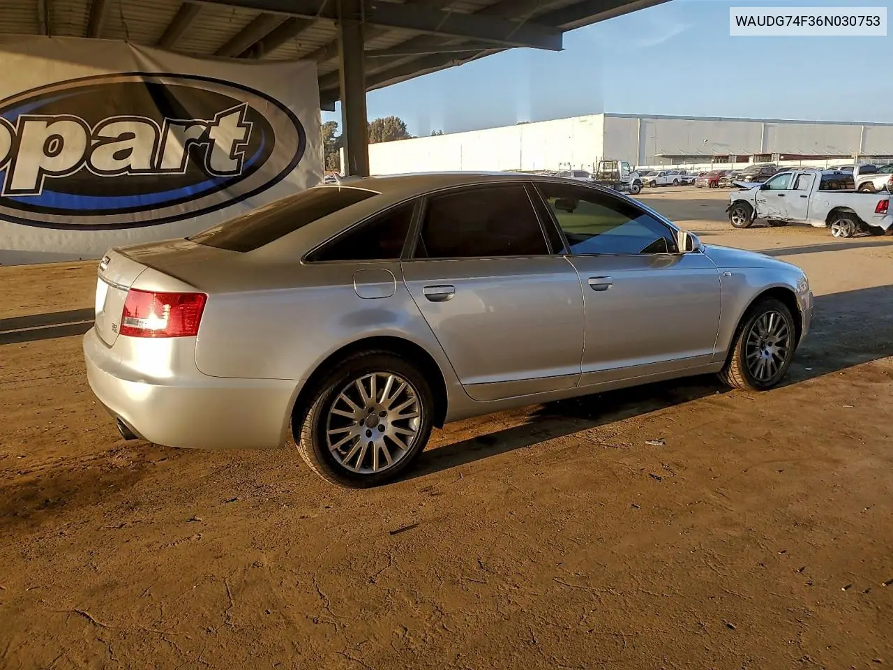WAUDG74F36N030753 2006 Audi A6 3.2 Quattro