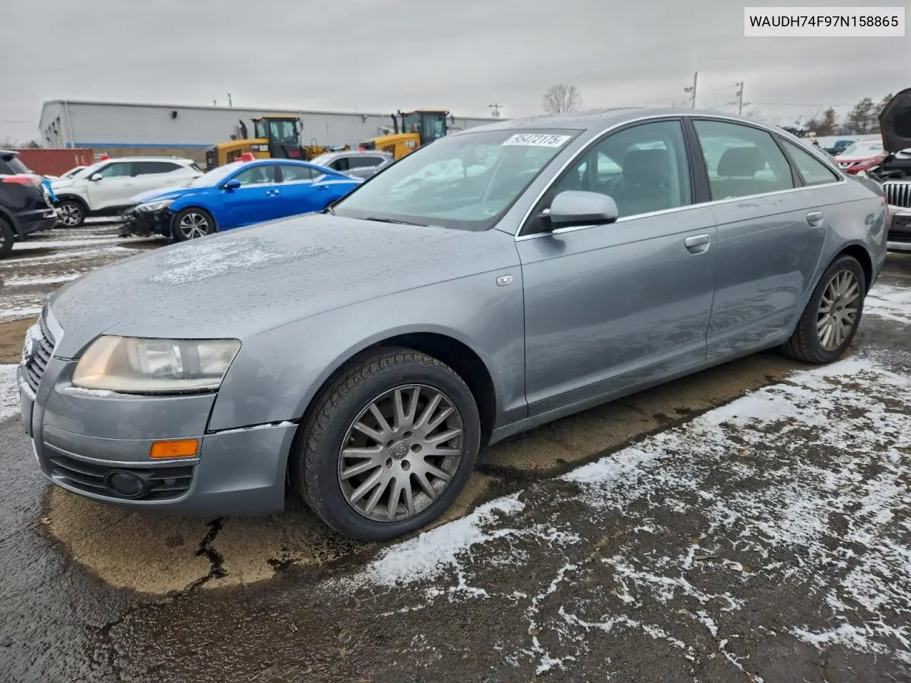 WAUDH74F97N158865 2007 Audi A6 3.2 Quattro