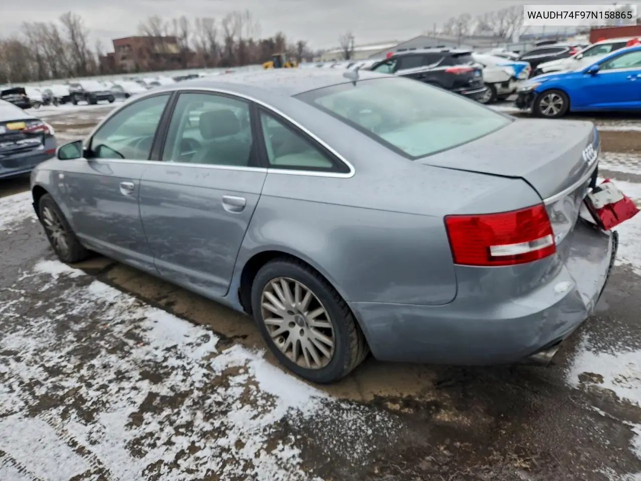 WAUDH74F97N158865 2007 Audi A6 3.2 Quattro