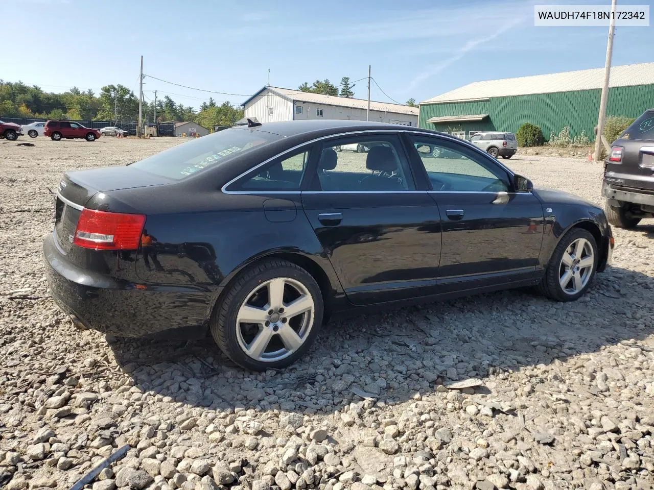 WAUDH74F18N172342 2008 Audi A6 3.2 Quattro