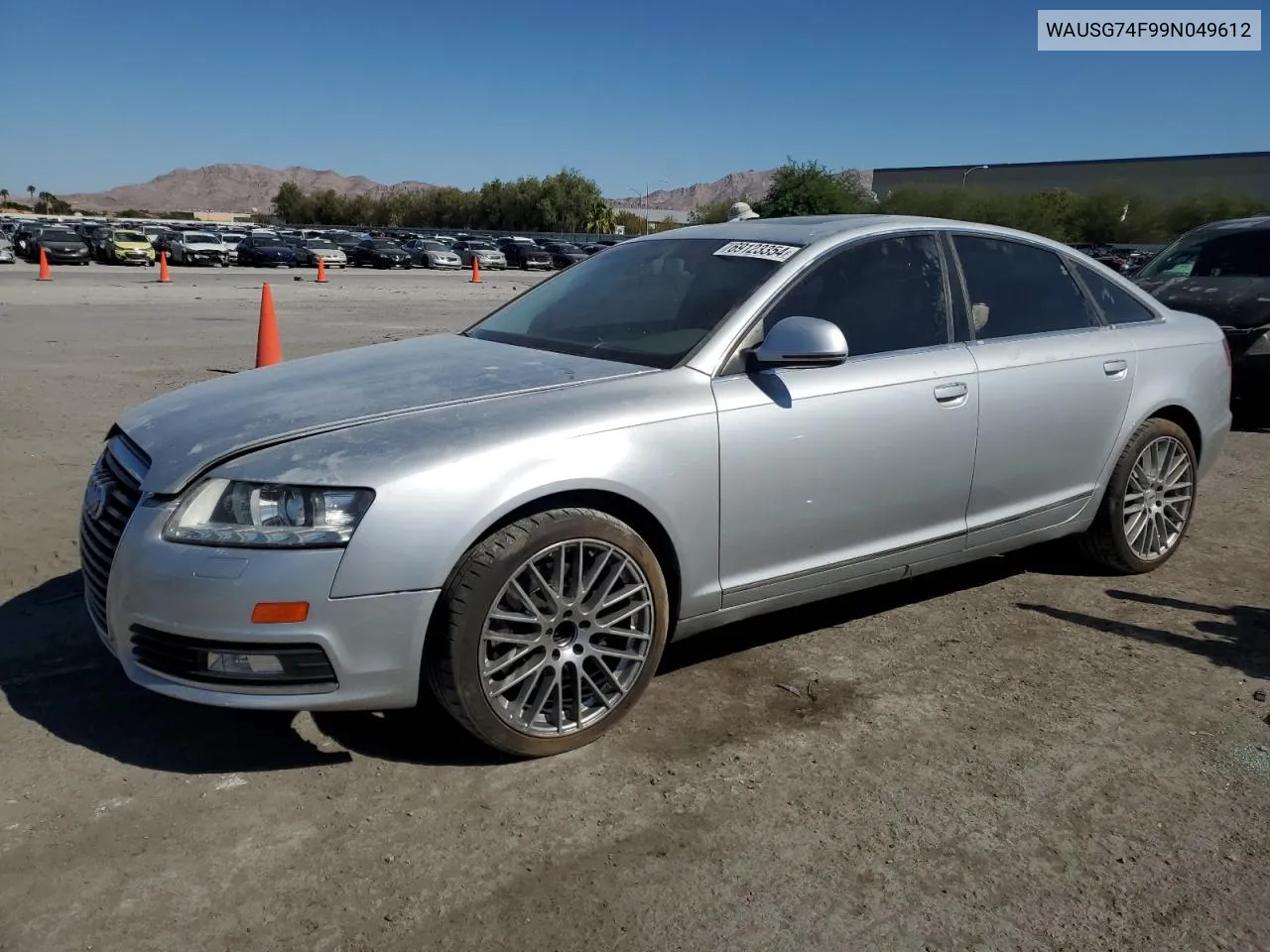 WAUSG74F99N049612 2009 Audi A6 Premium Plus