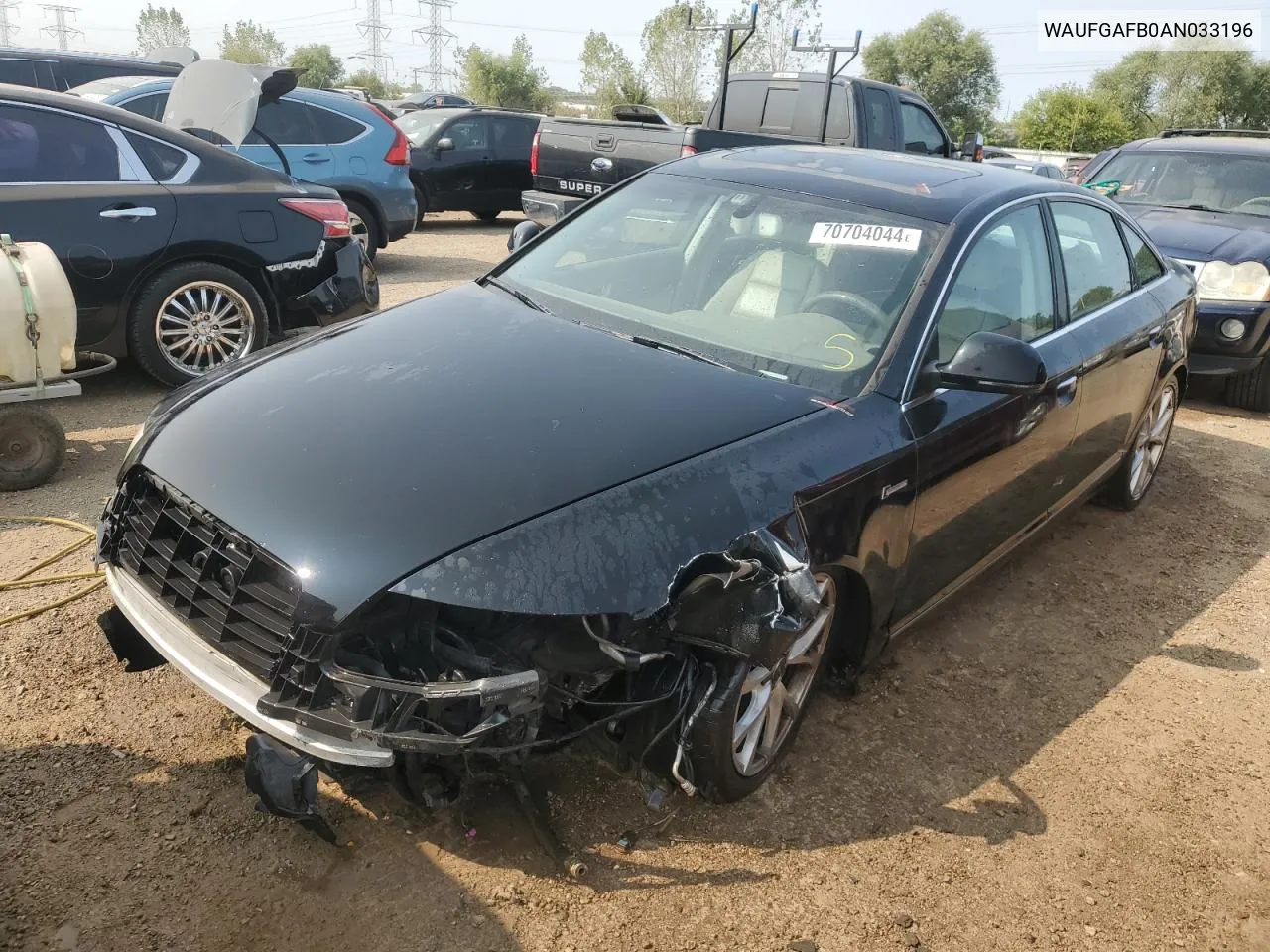 WAUFGAFB0AN033196 2010 Audi A6 Premium Plus