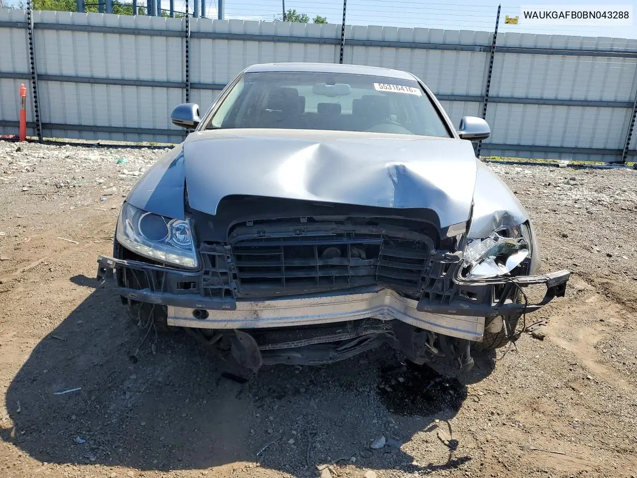 WAUKGAFB0BN043288 2011 Audi A6 Prestige