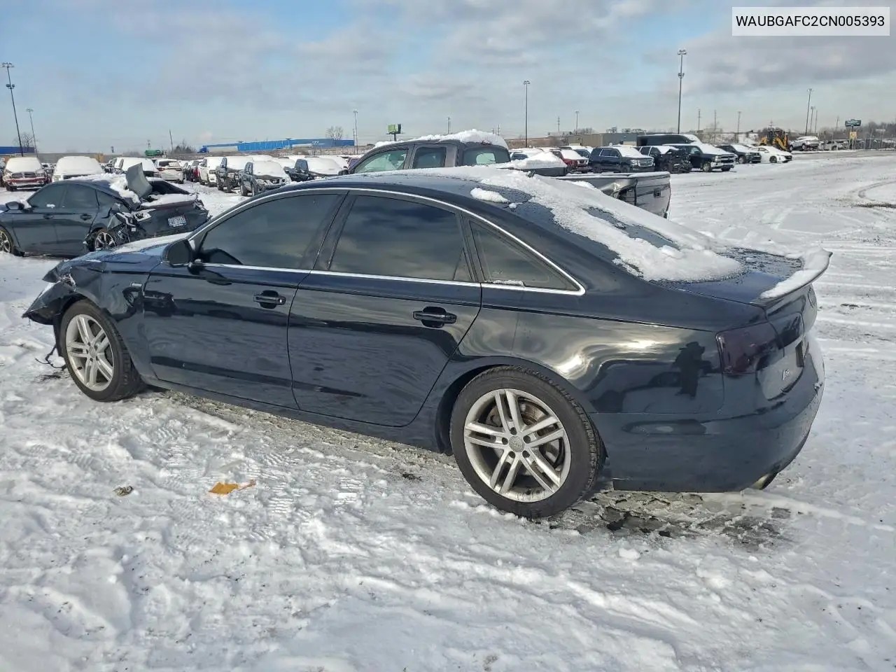 WAUBGAFC2CN005393 2012 Audi A6