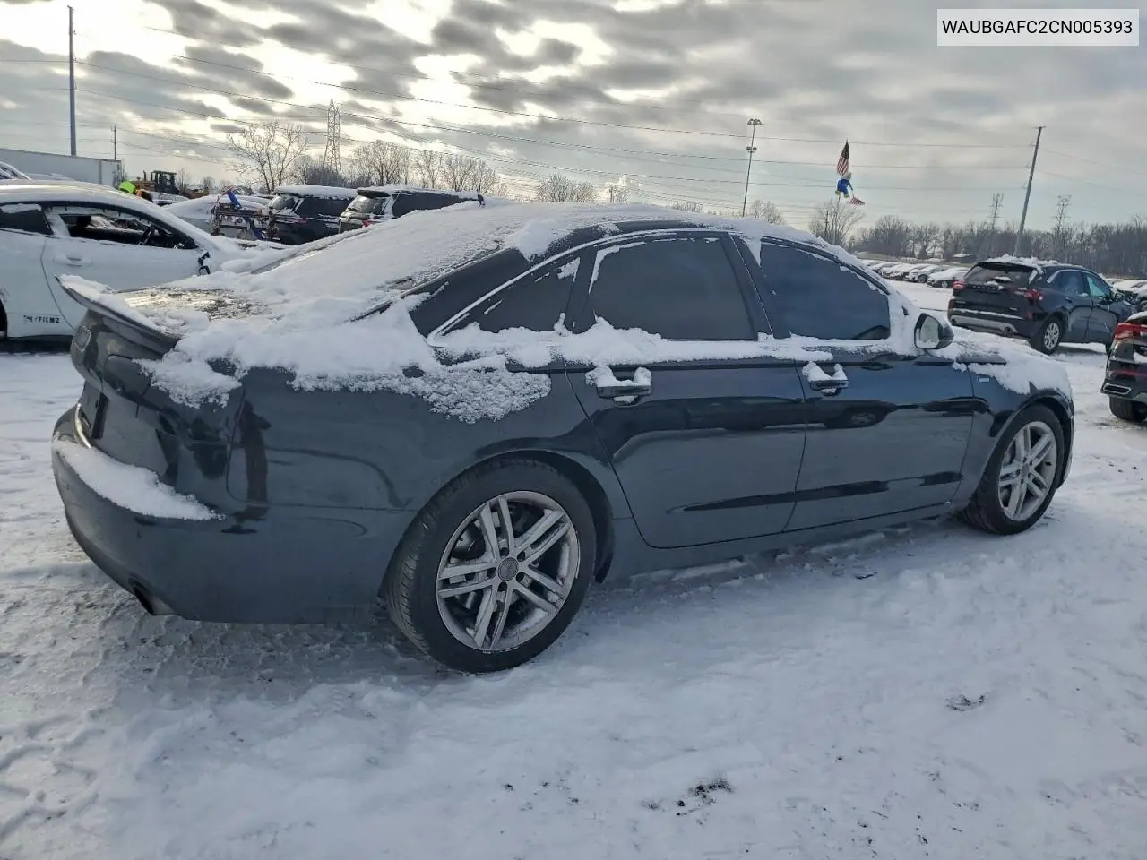 WAUBGAFC2CN005393 2012 Audi A6