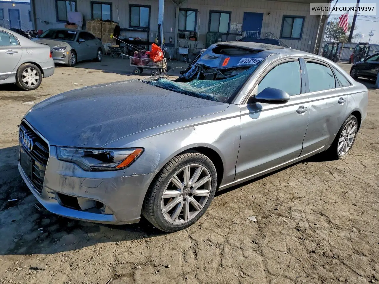 WAUGFAFC0DN019397 2013 Audi A6 Premium Plus