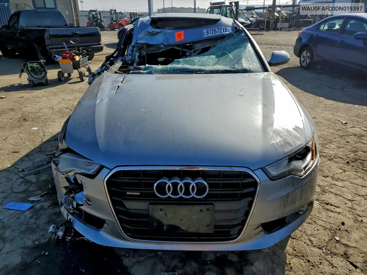 WAUGFAFC0DN019397 2013 Audi A6 Premium Plus