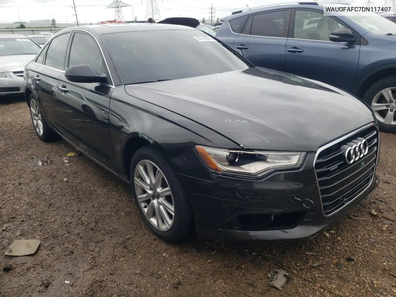 WAUGFAFC7DN117407 2013 Audi A6 Premium Plus