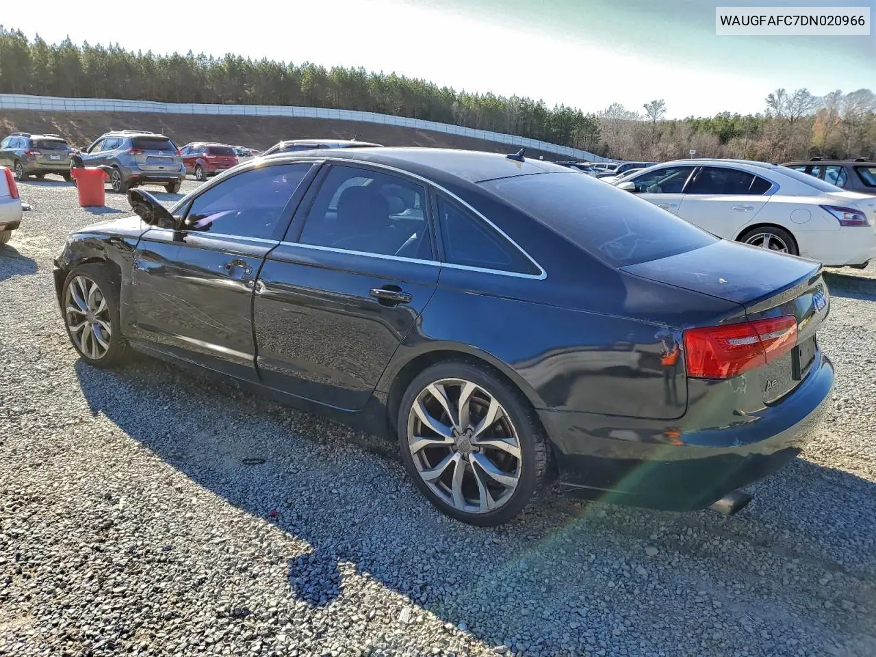 WAUGFAFC7DN020966 2013 Audi A6 Premium Plus