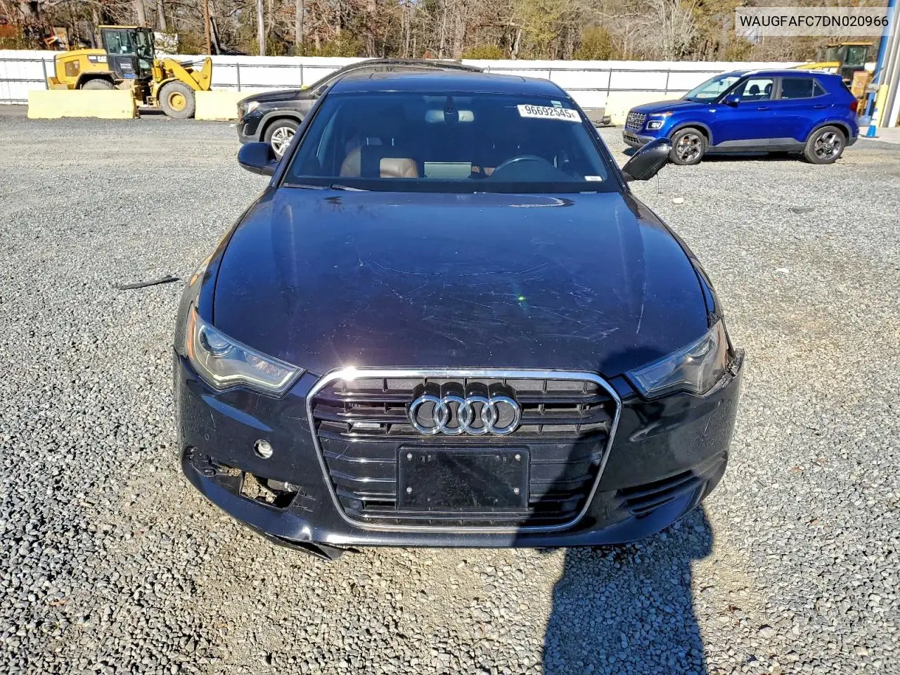 WAUGFAFC7DN020966 2013 Audi A6 Premium Plus