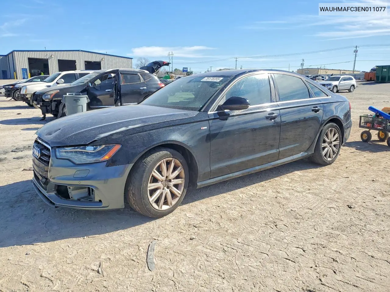 WAUHMAFC3EN011077 2014 Audi A6 Prestige