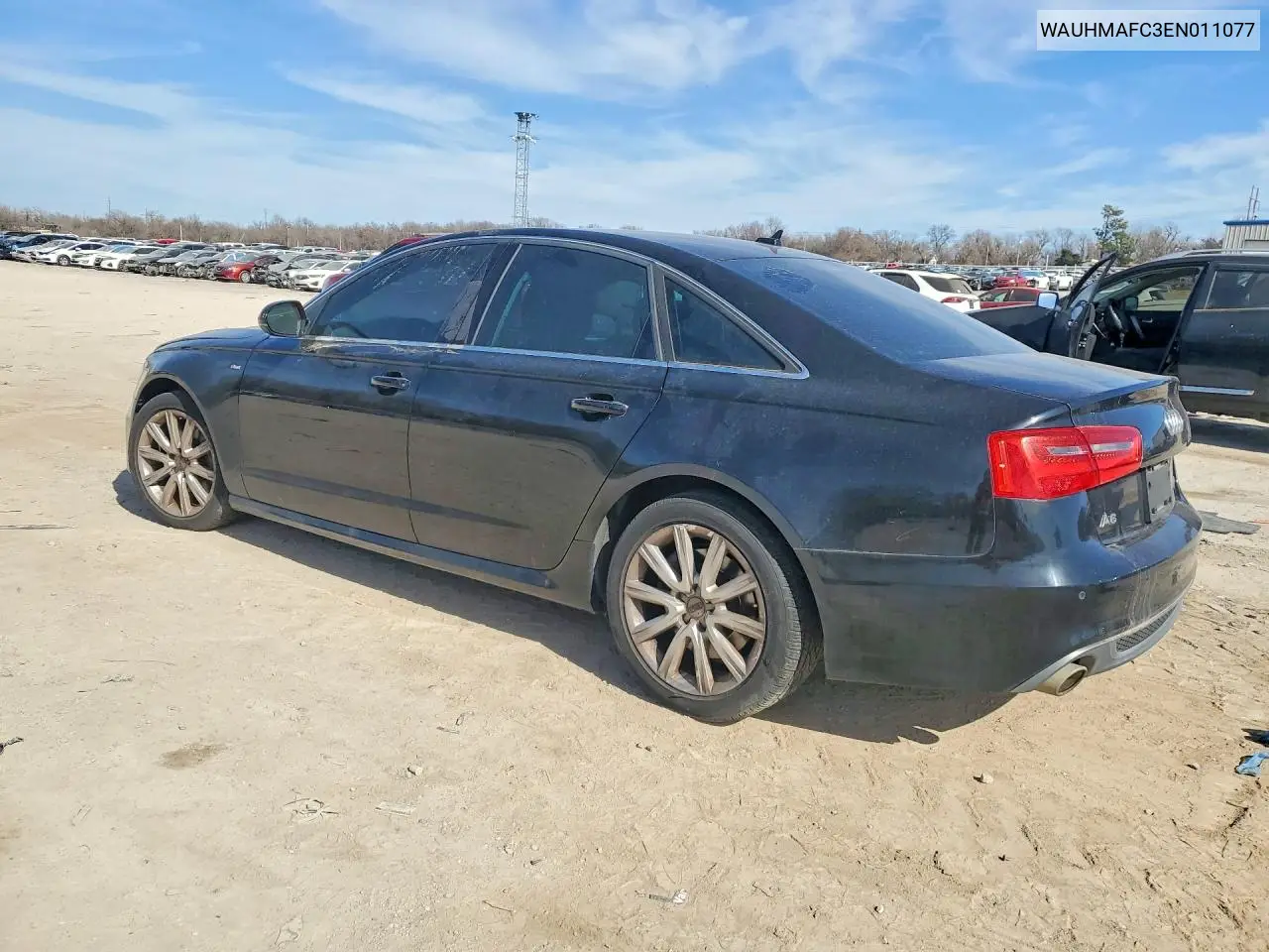 WAUHMAFC3EN011077 2014 Audi A6 Prestige