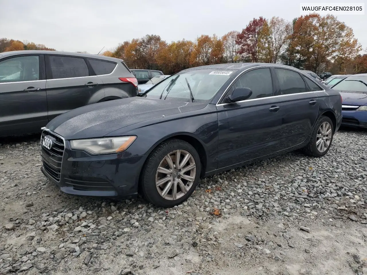 WAUGFAFC4EN028105 2014 Audi A6 Premium Plus
