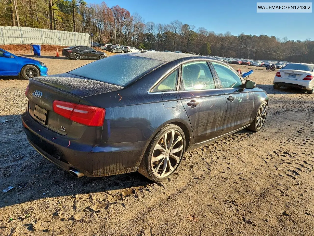 WAUFMAFC7EN124862 2014 Audi A6 Premium Plus