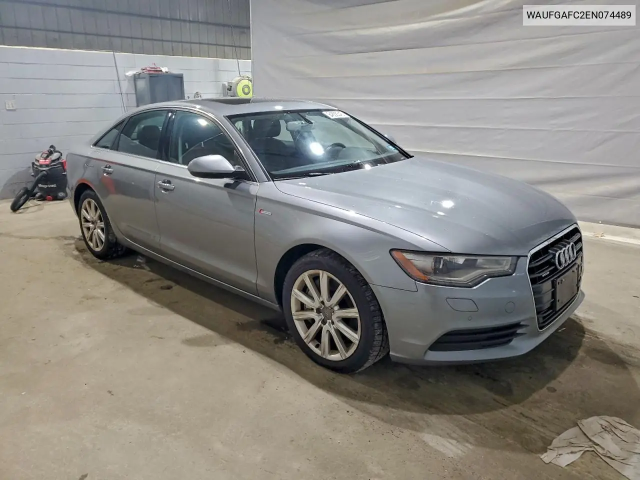 WAUFGAFC2EN074489 2014 Audi A6 Premium Plus