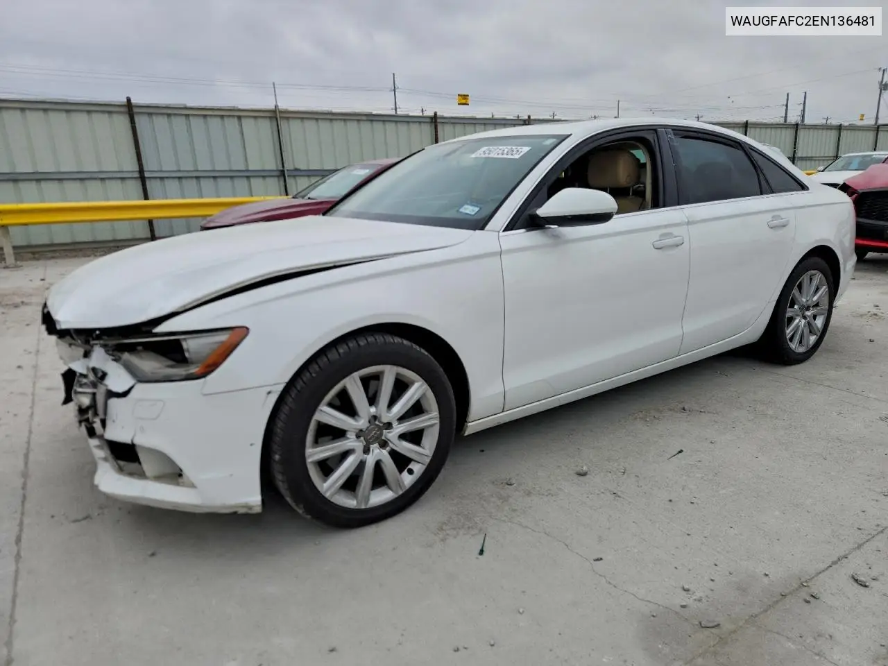 WAUGFAFC2EN136481 2014 Audi A6 Premium Plus