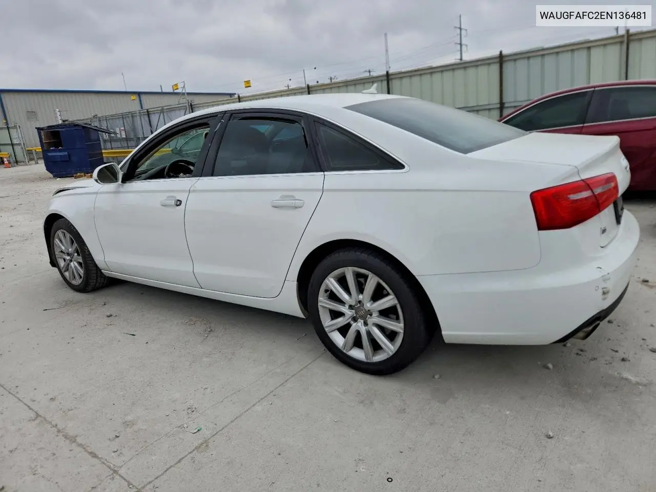 WAUGFAFC2EN136481 2014 Audi A6 Premium Plus