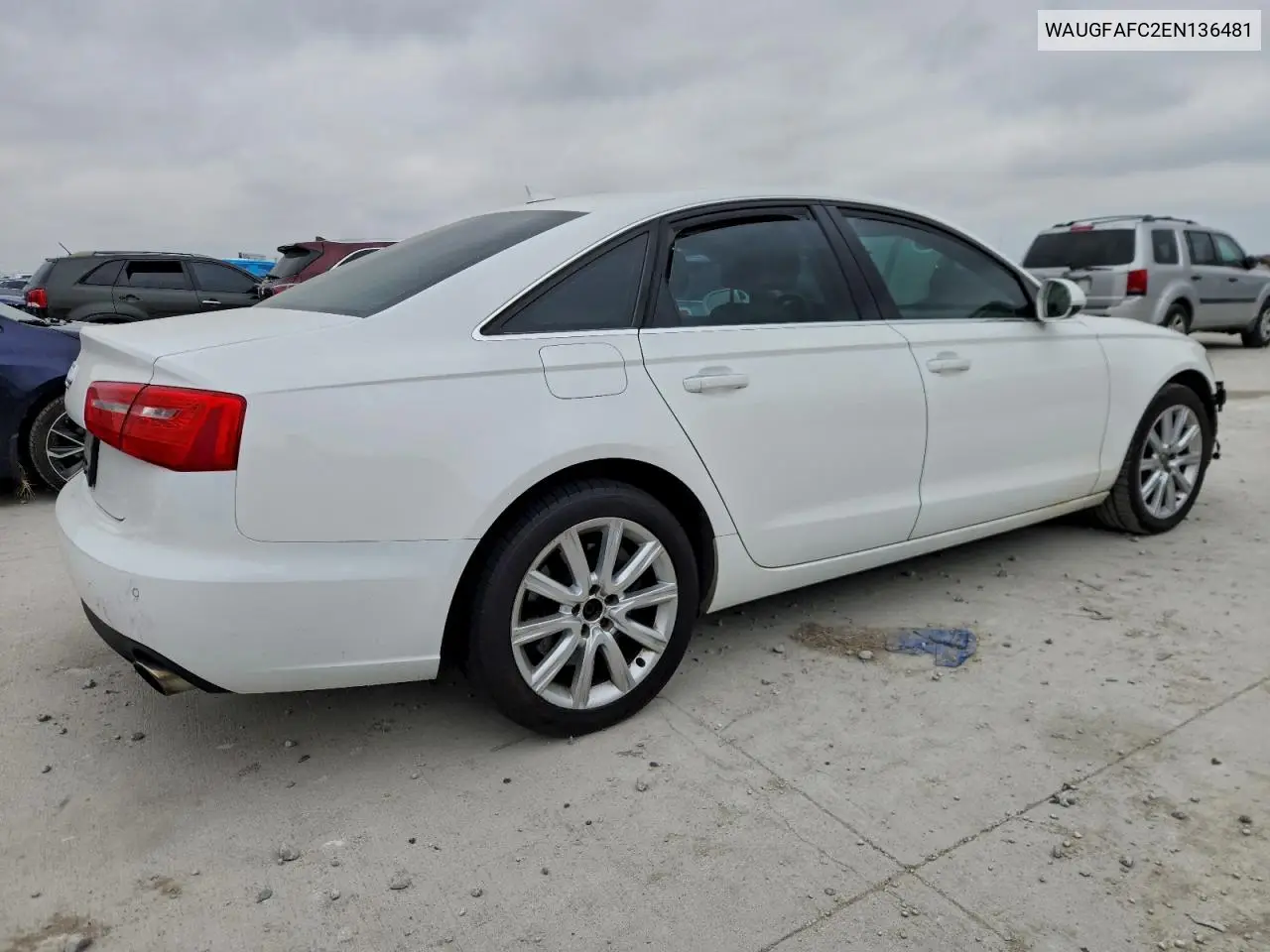 WAUGFAFC2EN136481 2014 Audi A6 Premium Plus