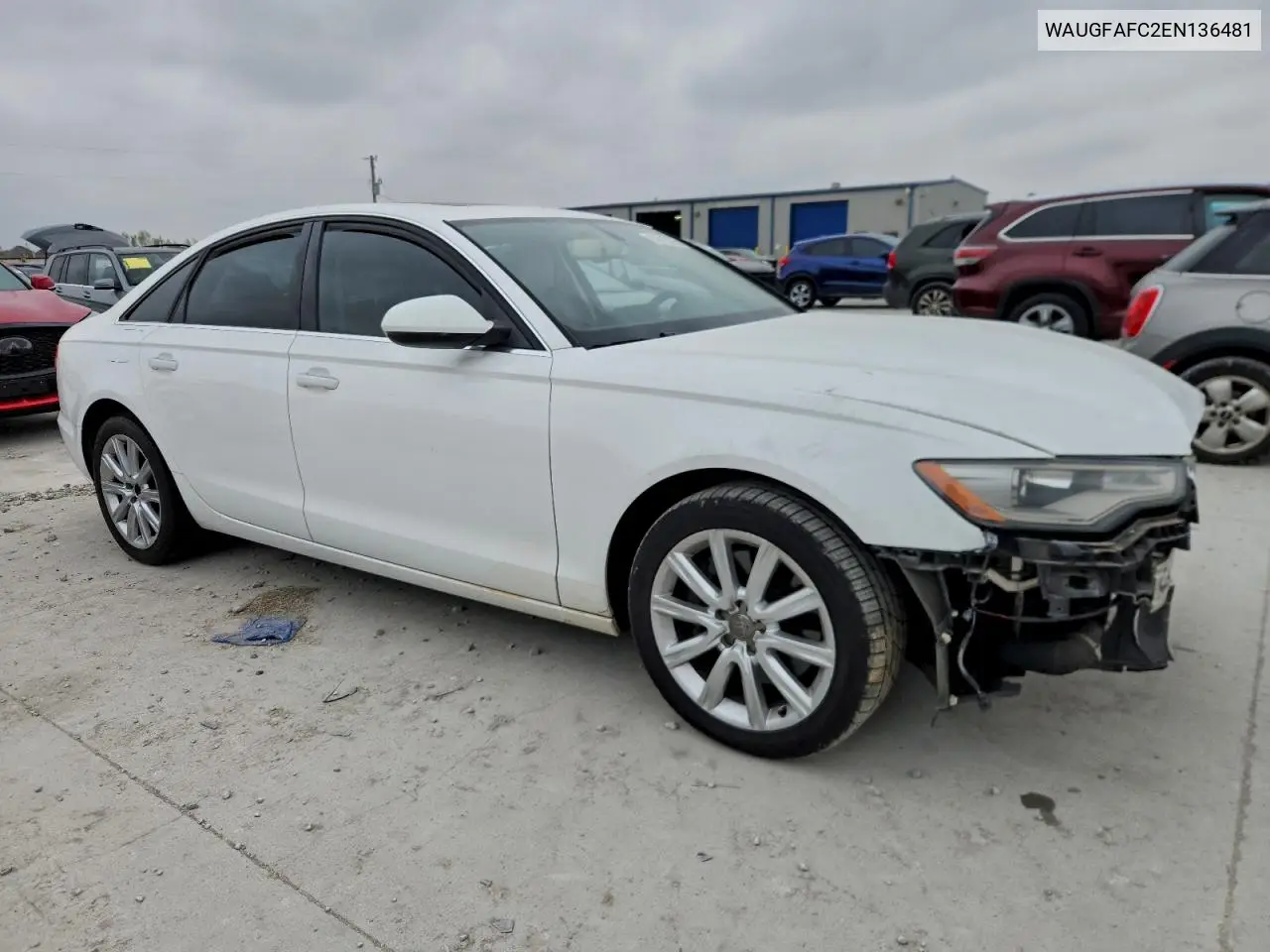 WAUGFAFC2EN136481 2014 Audi A6 Premium Plus
