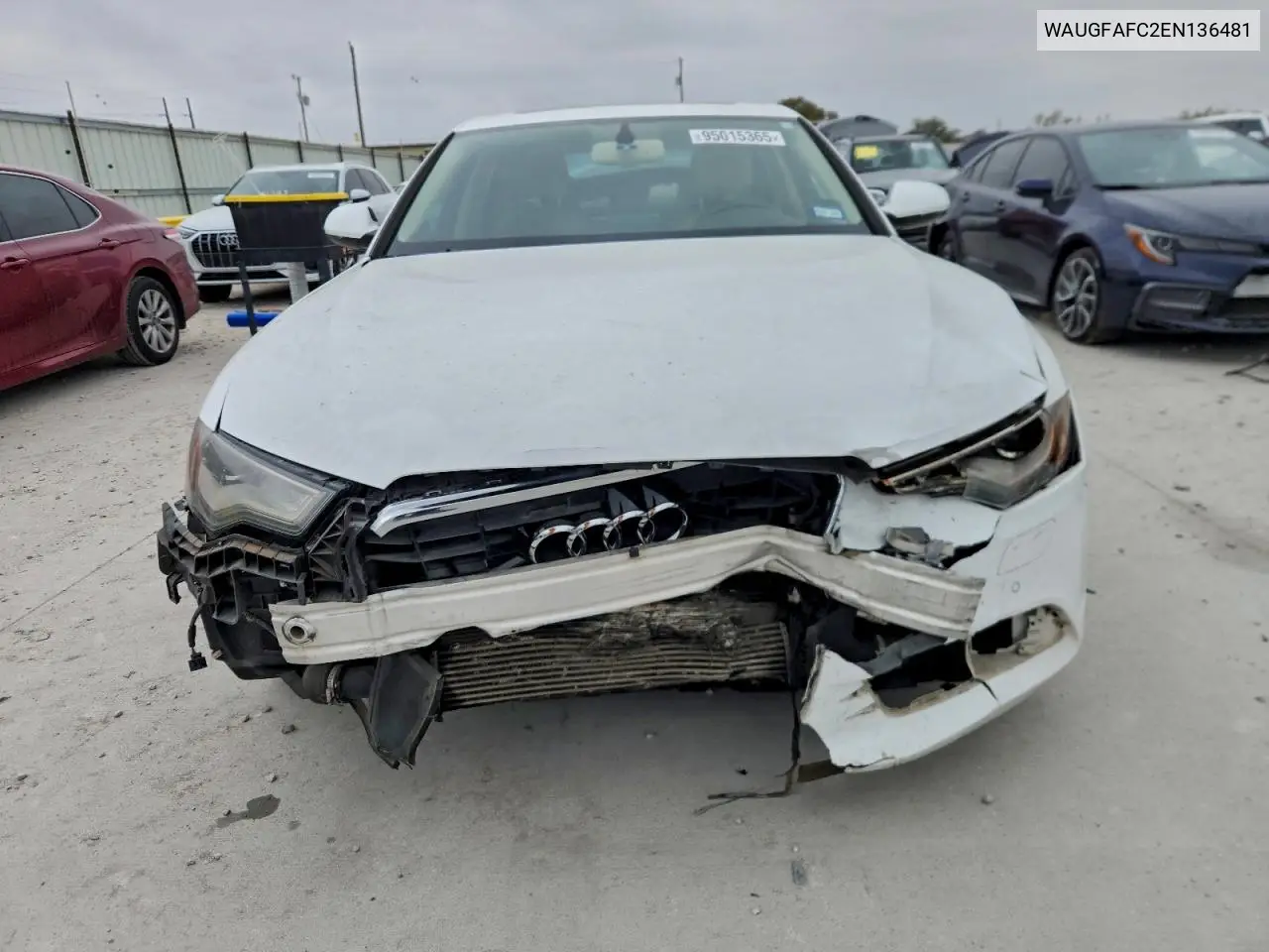 WAUGFAFC2EN136481 2014 Audi A6 Premium Plus