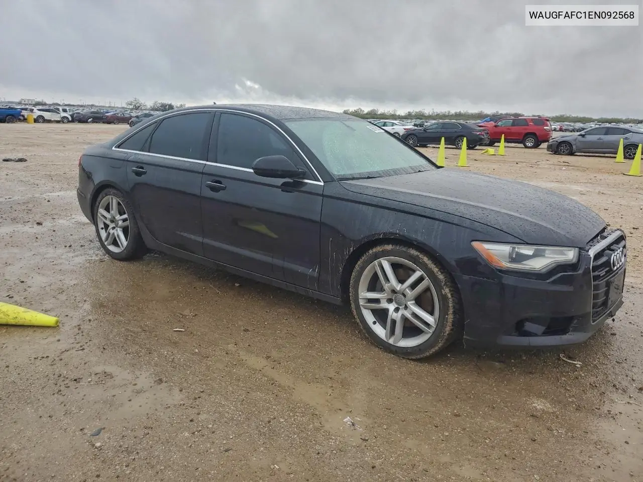 WAUGFAFC1EN092568 2014 Audi A6 Premium Plus