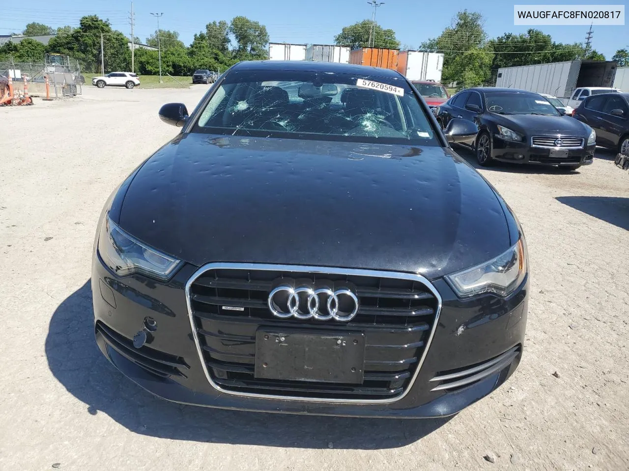 WAUGFAFC8FN020817 2015 Audi A6 Premium Plus