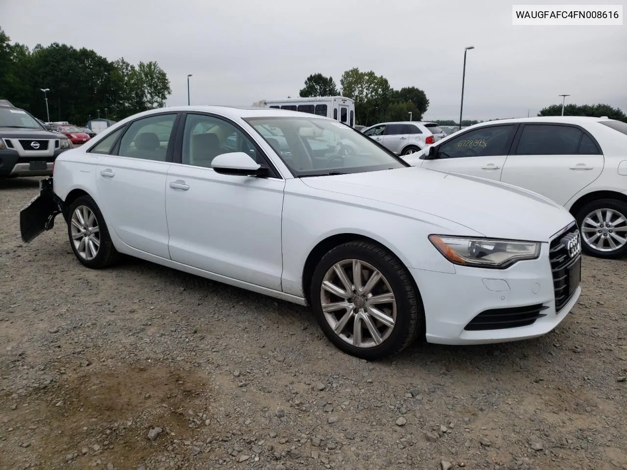 WAUGFAFC4FN008616 2015 Audi A6 Premium Plus