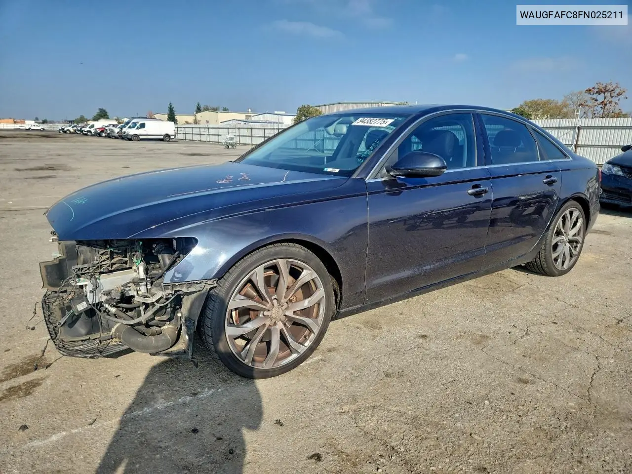 WAUGFAFC8FN025211 2015 Audi A6 Premium Plus