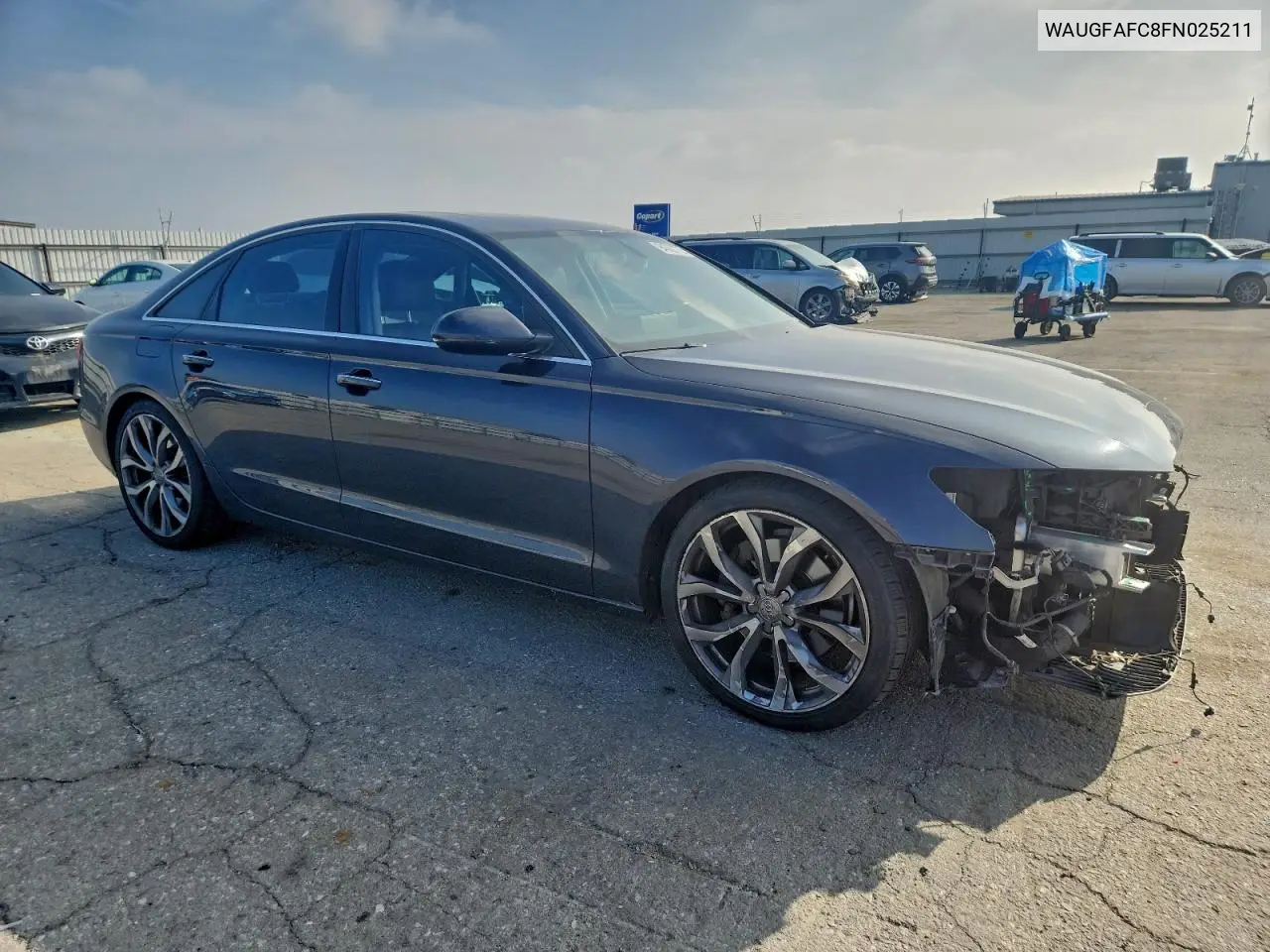 WAUGFAFC8FN025211 2015 Audi A6 Premium Plus