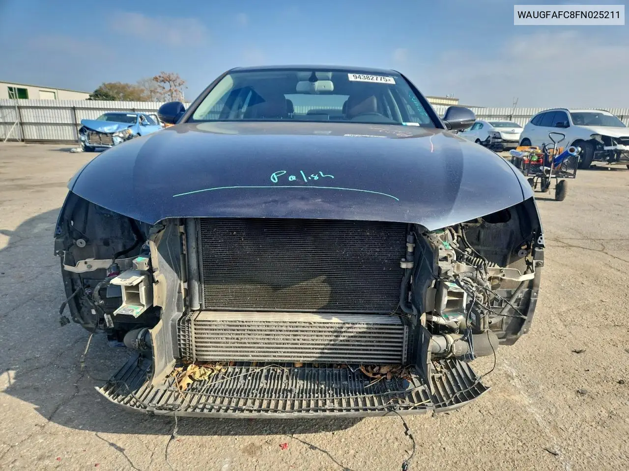 WAUGFAFC8FN025211 2015 Audi A6 Premium Plus